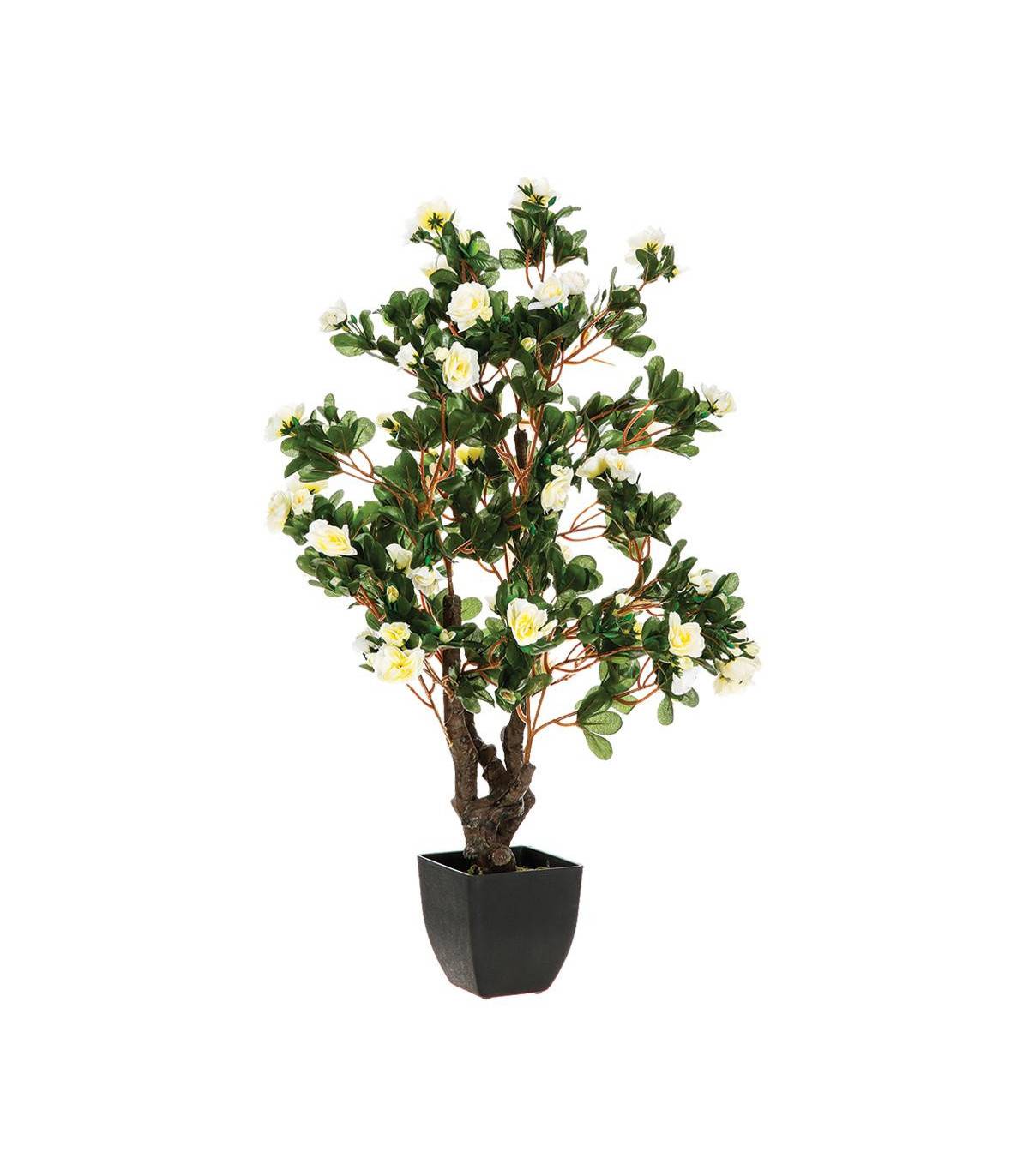 Plante artificielle Azalée en pot H 78 cm - Image 1