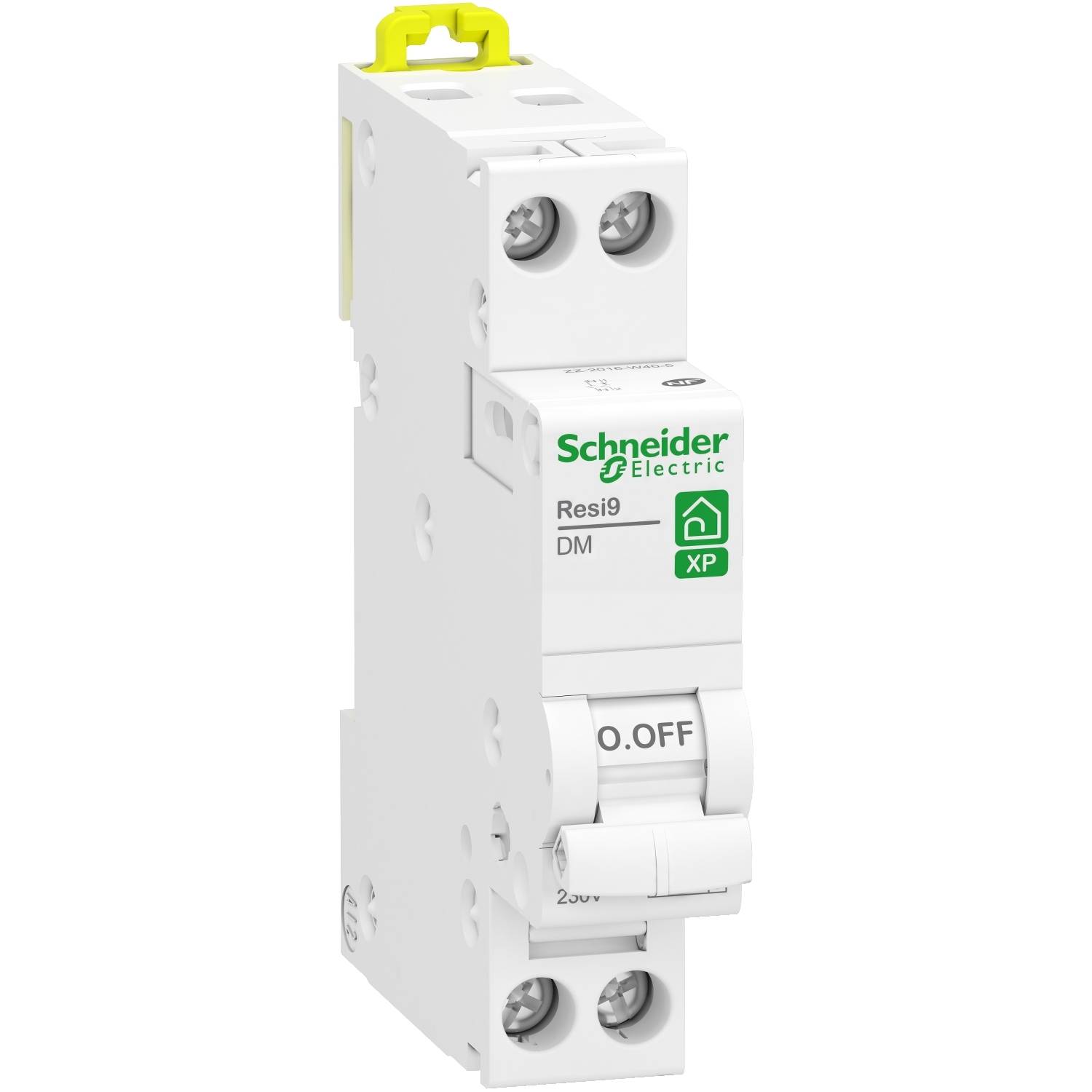 Schneider Electric - Disjoncteur modulaire RESI9 1P+N courbe C peignable 10A - SCHNEIDER ELECTRIC - R9PFC610