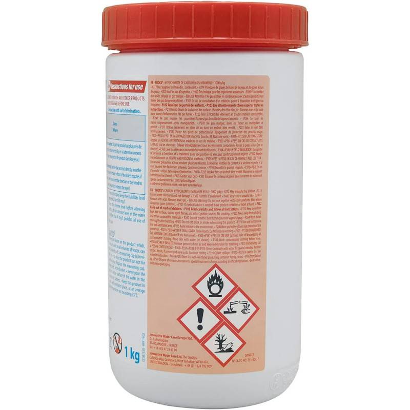 Hypochlorite de calcium - Chlore choc hth® SHOCK poudre 1 kg - - Image 2