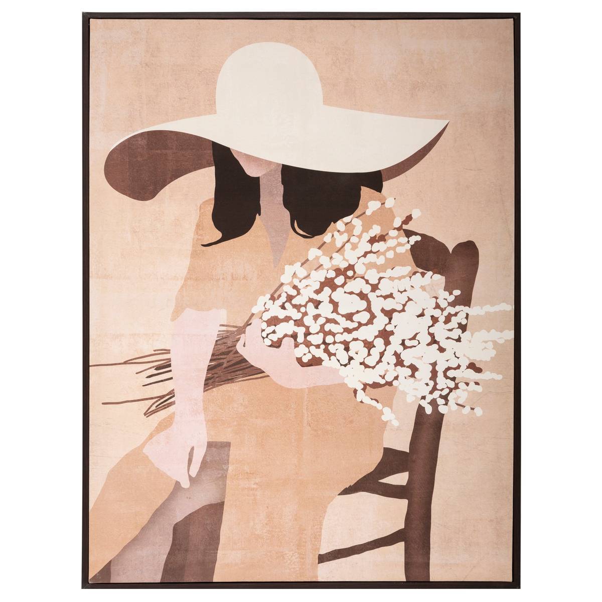 Atmosphera - Toile encadrée "Portrait" 58x78cm - Atmosphera Créateur d'intérieur - Image 2