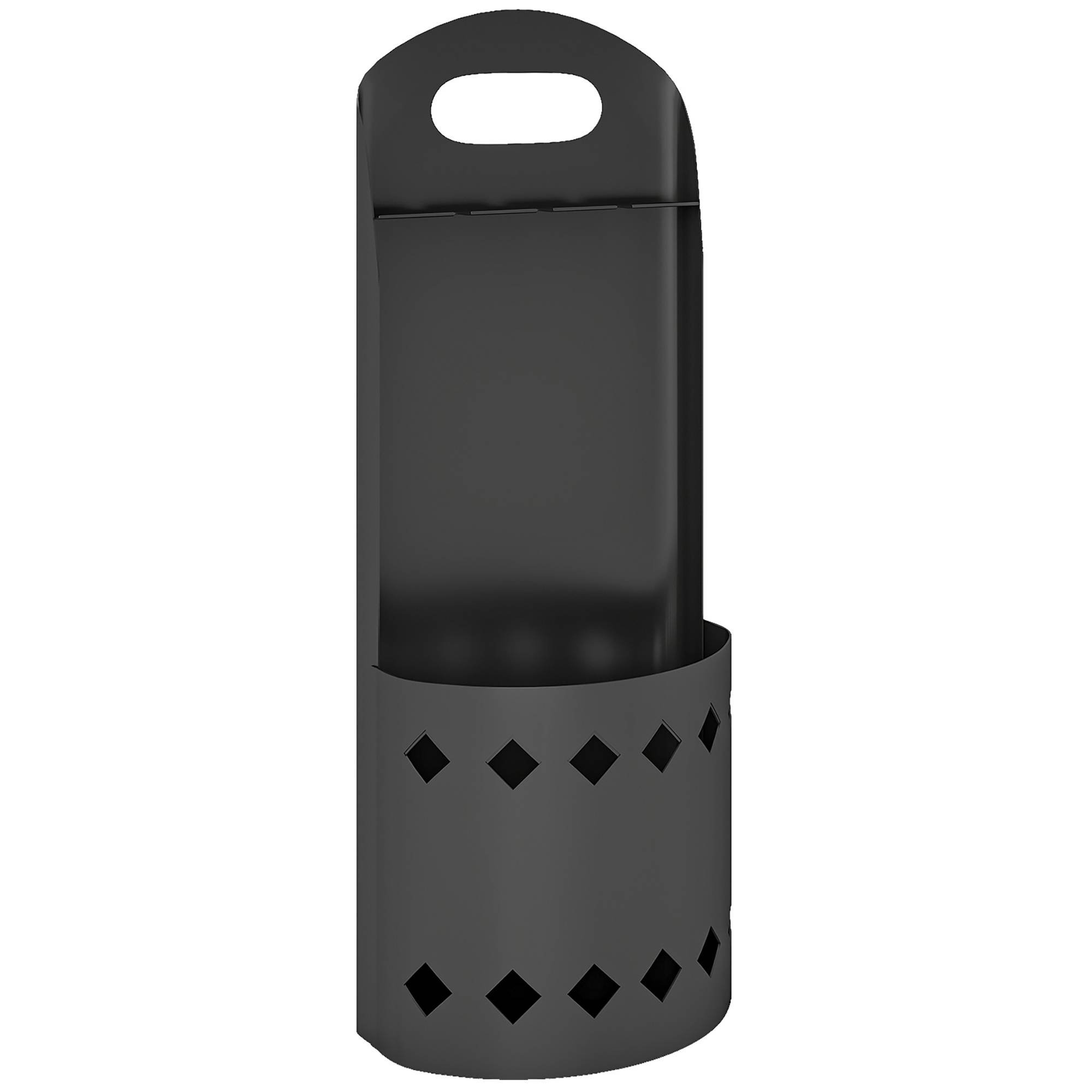 ComfortXL - Serviteur de cheminée 4 pièces en métal noir 20 x 14 x 57 cm avec seau pour entretien et rangement du foyer - Image 10