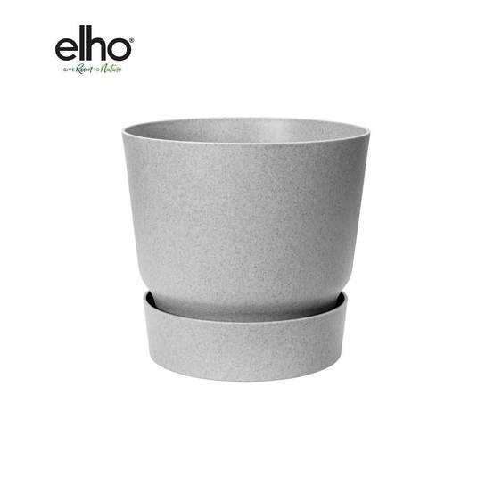 Cache-Pot Elho Greenville Gris - D30 x H28- La Green Touch - Image 2