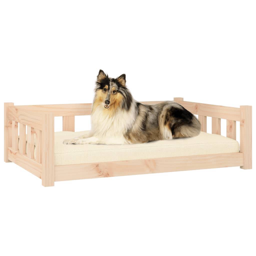 Vidaxl - Lit pour chien 95,5x65,5x28 cm bois de pin solide vidaXL 820197 - Image 4