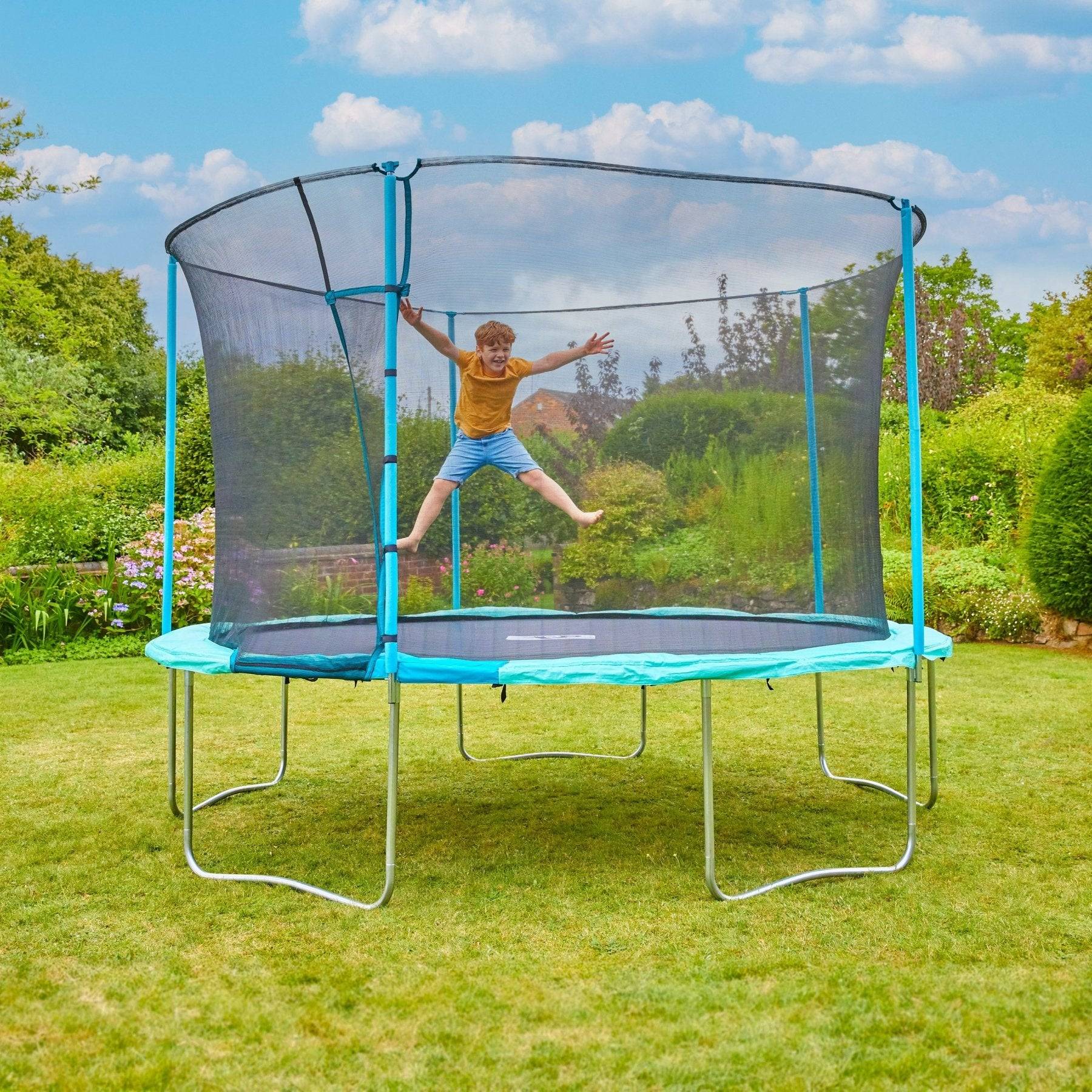 Kangui Trampoline Rond Avec Filet De Sécurité RALLI - 250/300/360/430cm