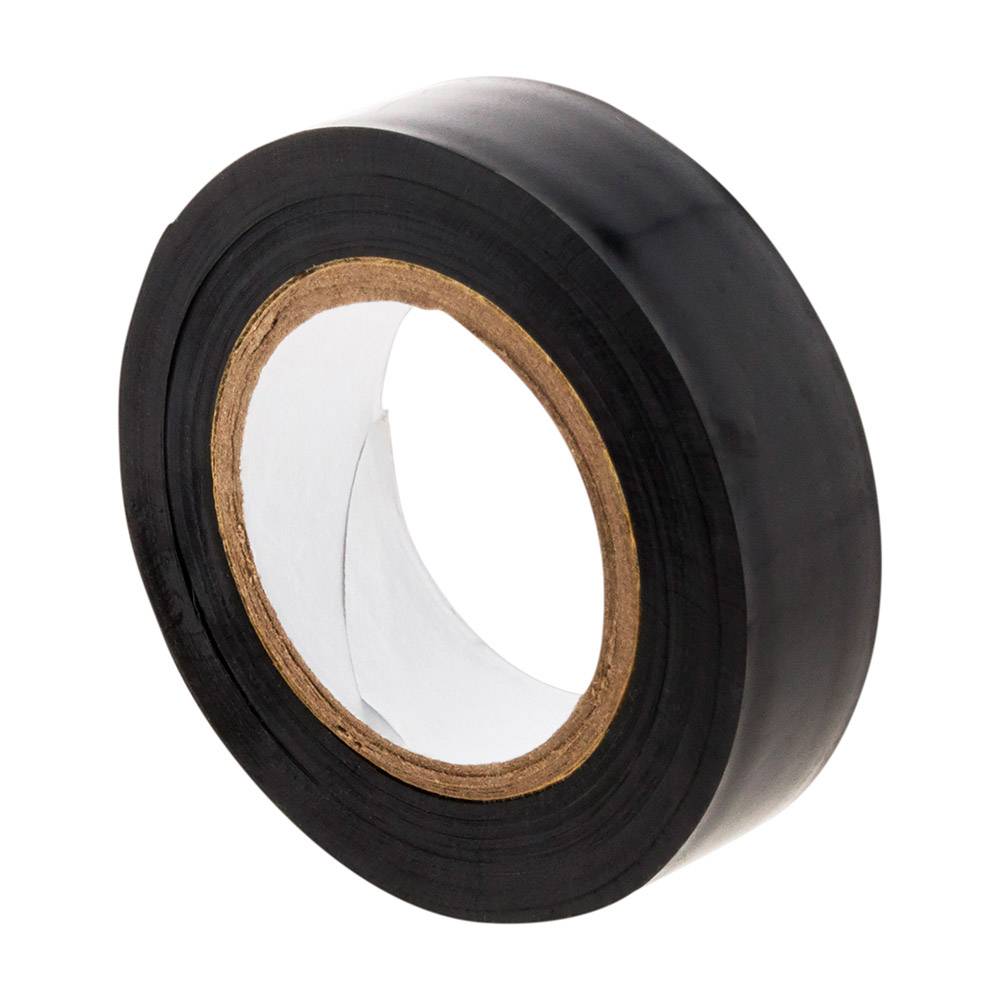 Zenitech - Rouleau adhésif 15mm x 10m noir