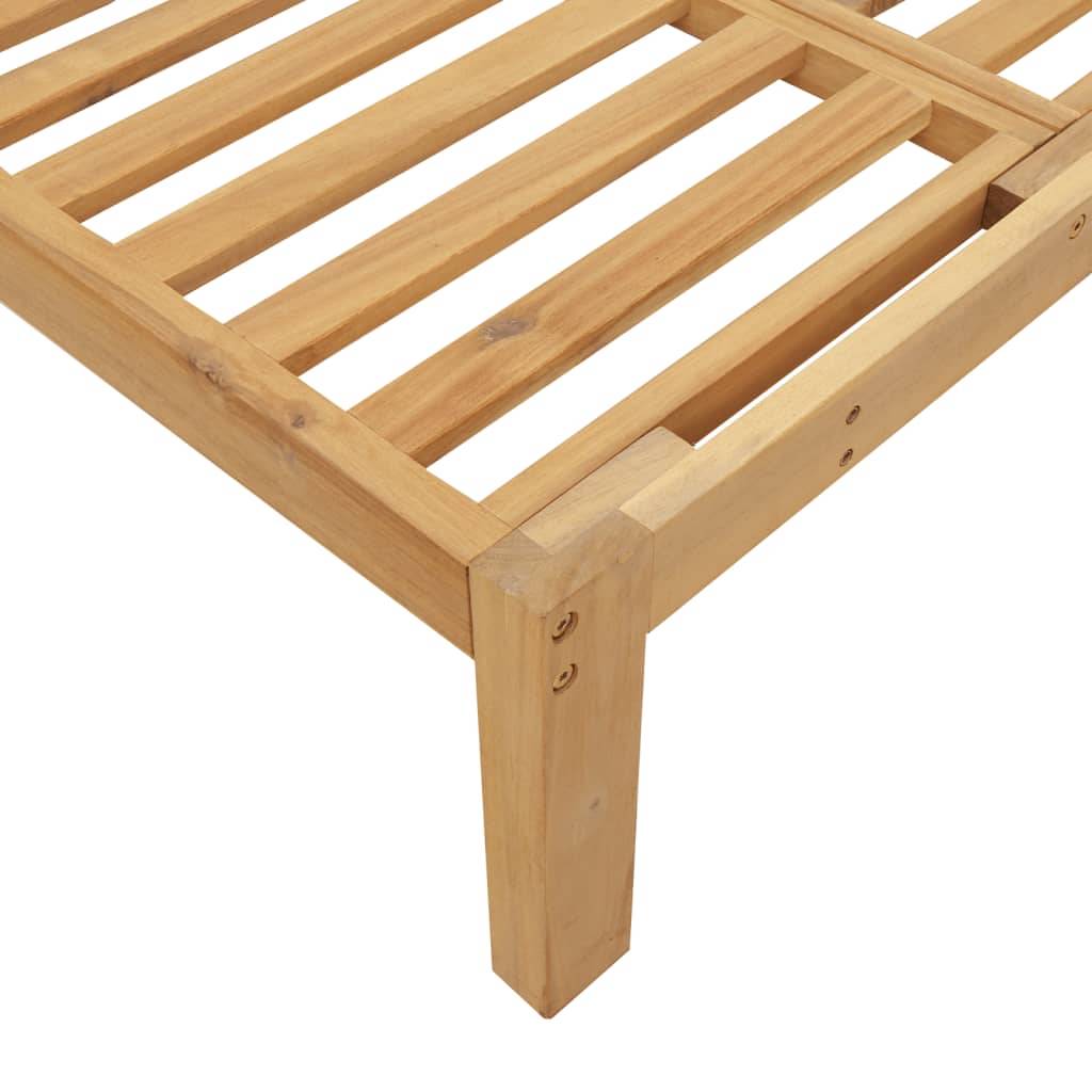ComfortXL - Salon de Jardin Palette 5 Pièces Bois d'Acacia avec Coussins Épais pour Balcon Extérieur Brun Gris – ComfortXL Outdoor Living - Image 8