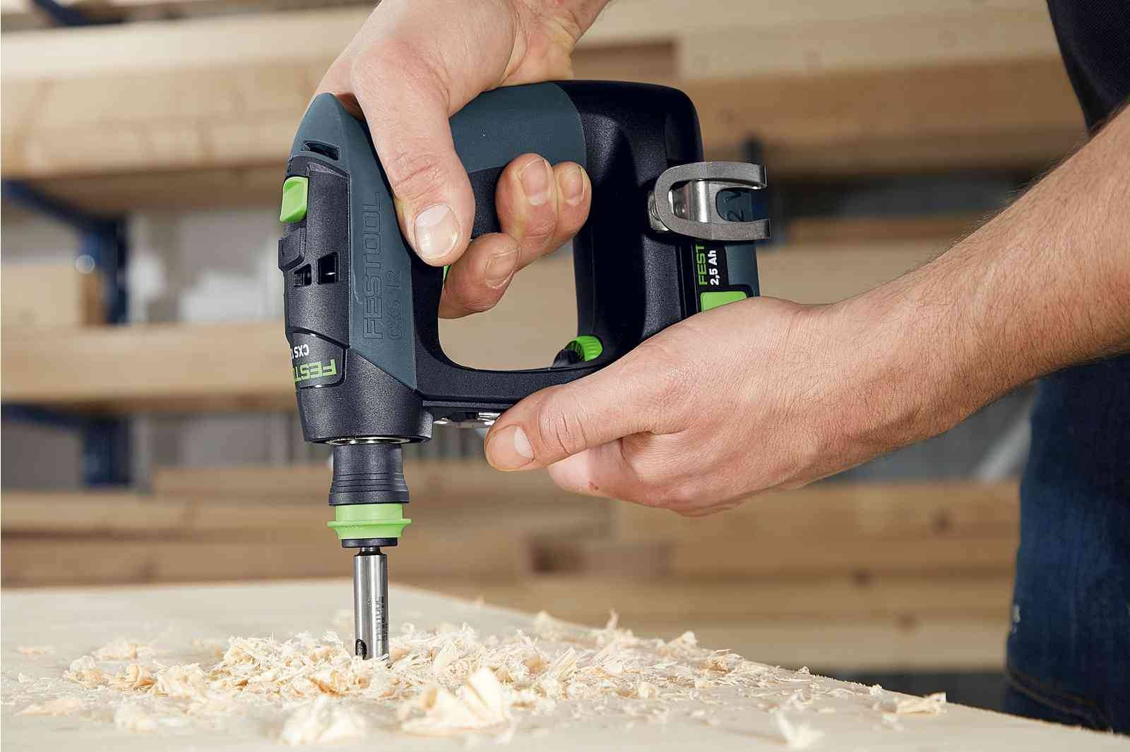 Perceuse-visseuse sans fil CXS 12 2,5-Plus - FESTOOL - avec 2 batteries 12V 2.5 Ah - chargeur - systainer - 576864 - Image 4