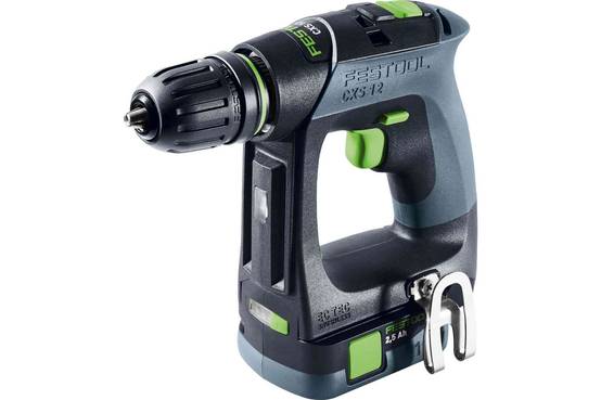 Perceuse-visseuse sans fil CXS 12 2,5-Plus - FESTOOL - avec 2 batteries 12V 2.5 Ah - chargeur - systainer - 576864 - Image 2
