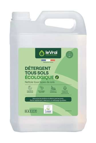 EnzyPin Détergent Sols & Surfaces & vitre - Lot de 8 Bidons de 5L - Action Pin - Image 1