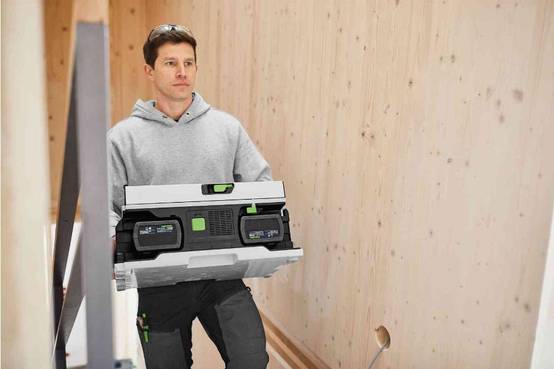Scie circulaire sur table sans fil FESTOOL CSC SYS 50 EBI-Plus - 577374 - Image 1