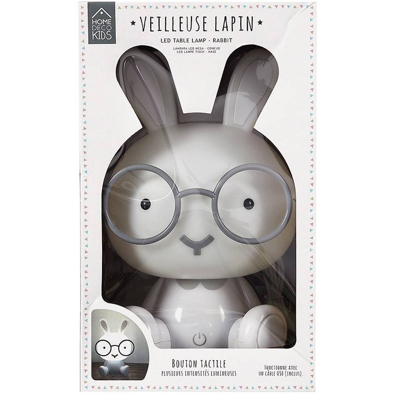 The Home Deco Kids - Lampe Led Table Lapin Cmp Cmpla11042 - Image 1