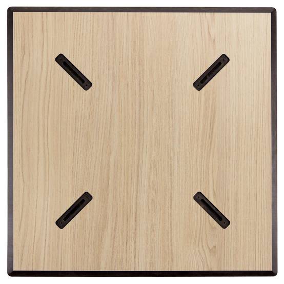 Oviala - Plateau de table stratifié 60x60 cm chêne naturel Opéra - Oviala - Image 6