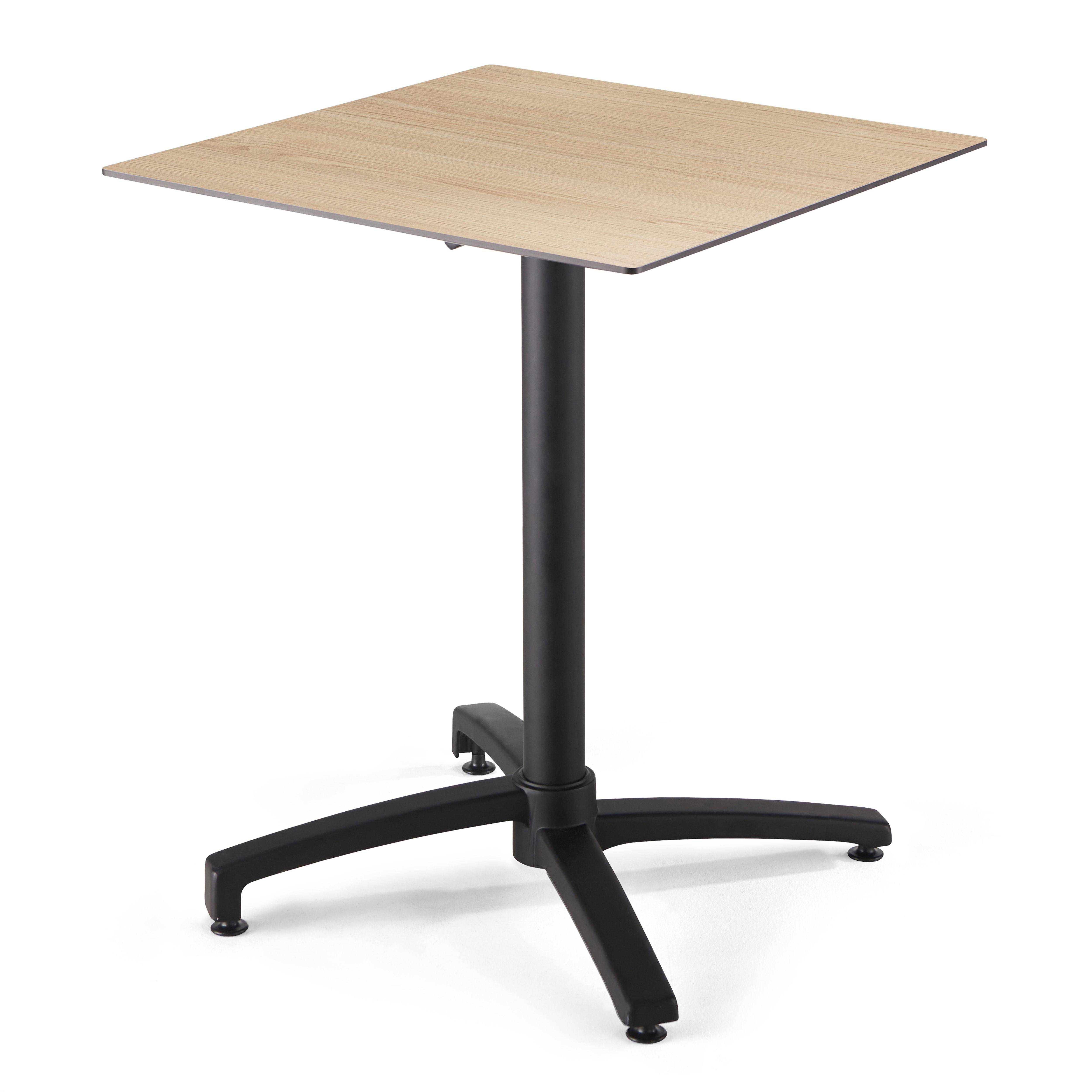 Oviala - Plateau de table stratifié 60x60 cm chêne naturel  Opéra - Oviala - Image 4