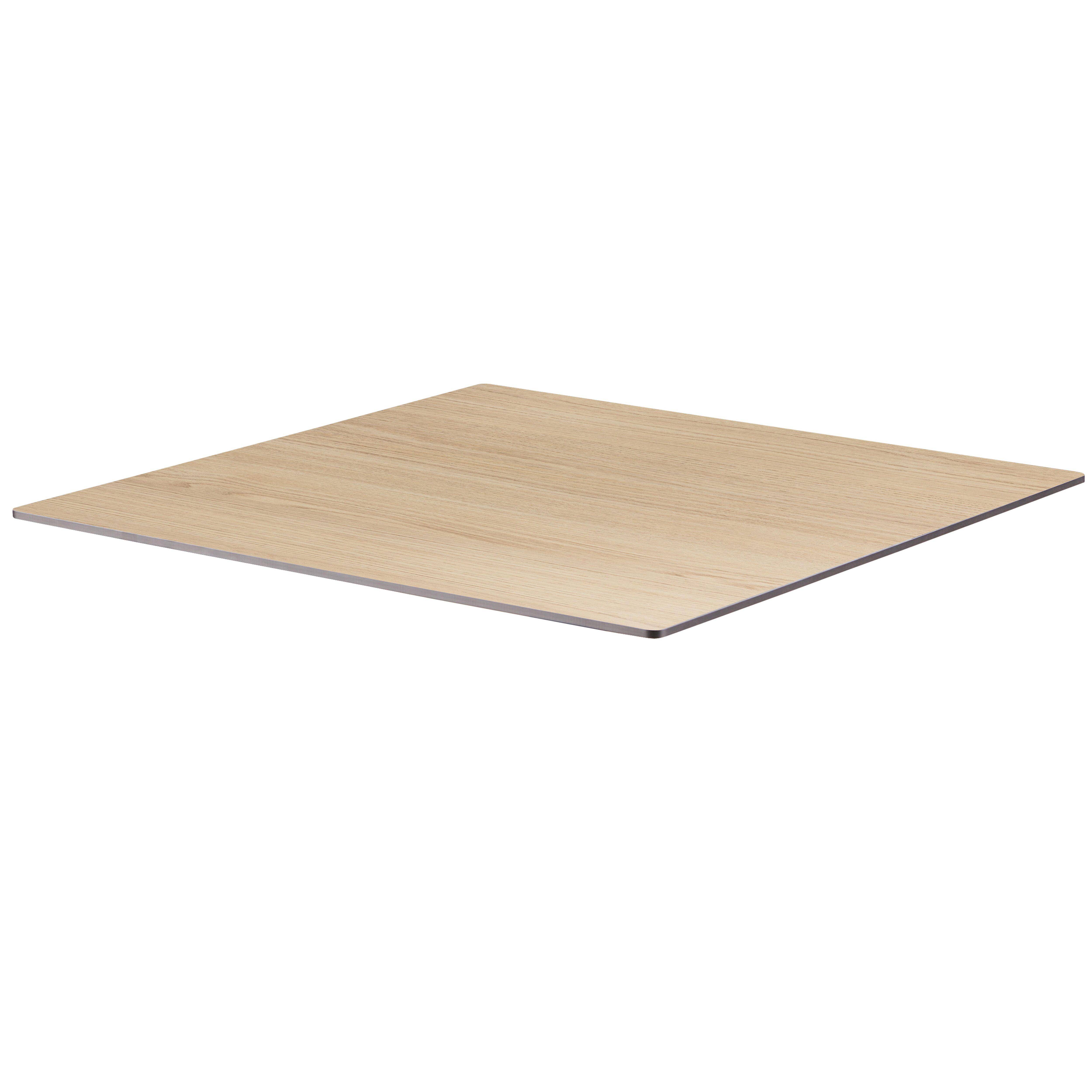 Oviala - Plateau de table stratifié 60x60 cm chêne naturel Opéra - Oviala - Image 1