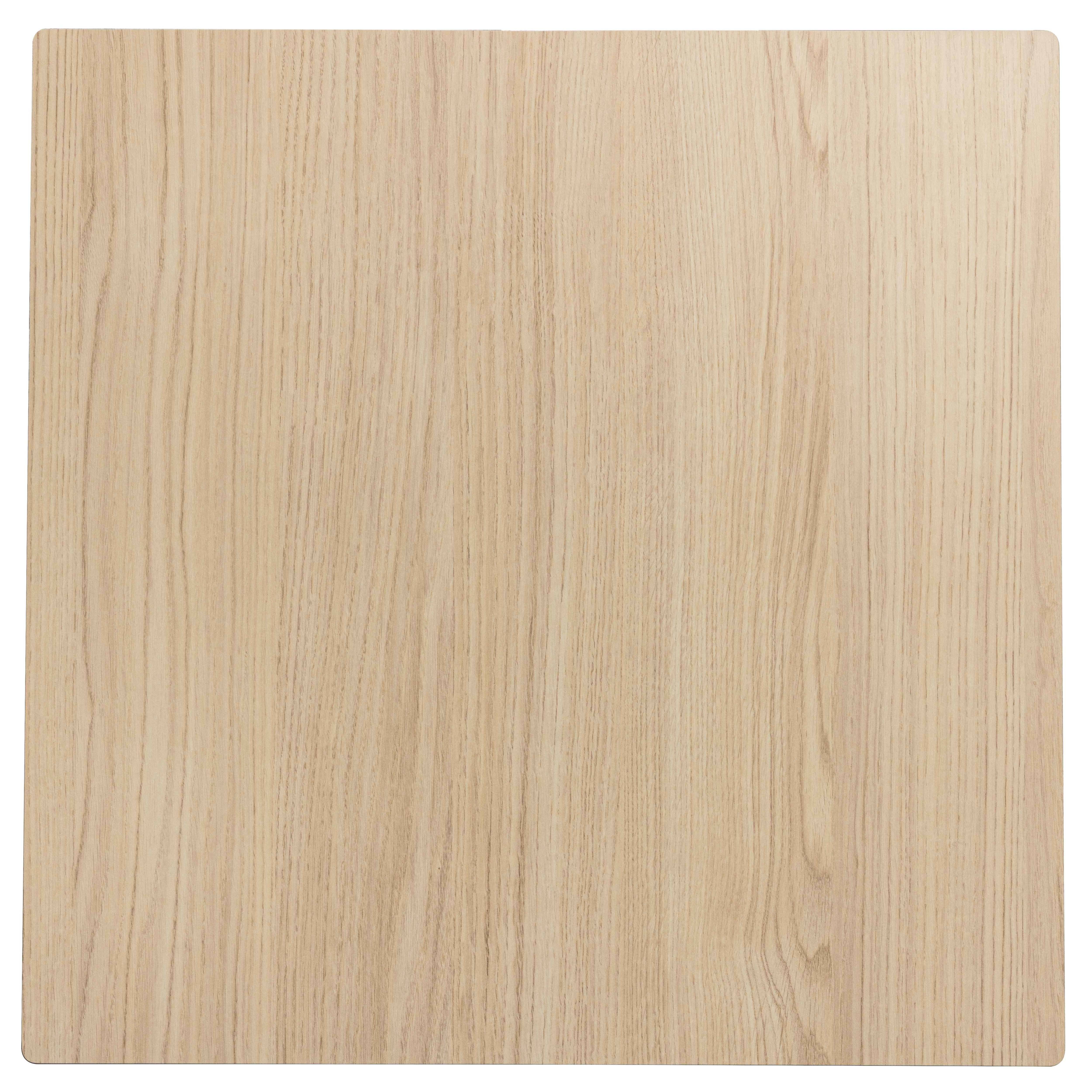 Oviala - Plateau de table stratifié 60x60 cm chêne naturel  Opéra - Oviala - Image 5