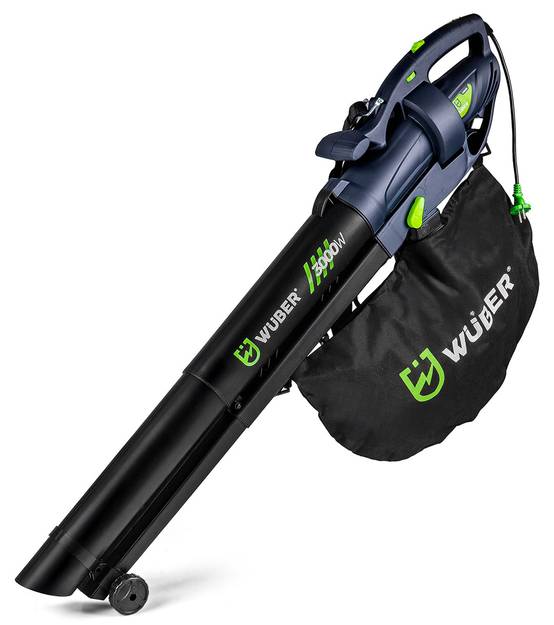 Importdistrib - Souffleur de feuilles électrique Wuber avec broyeur 3000 W - Image 1