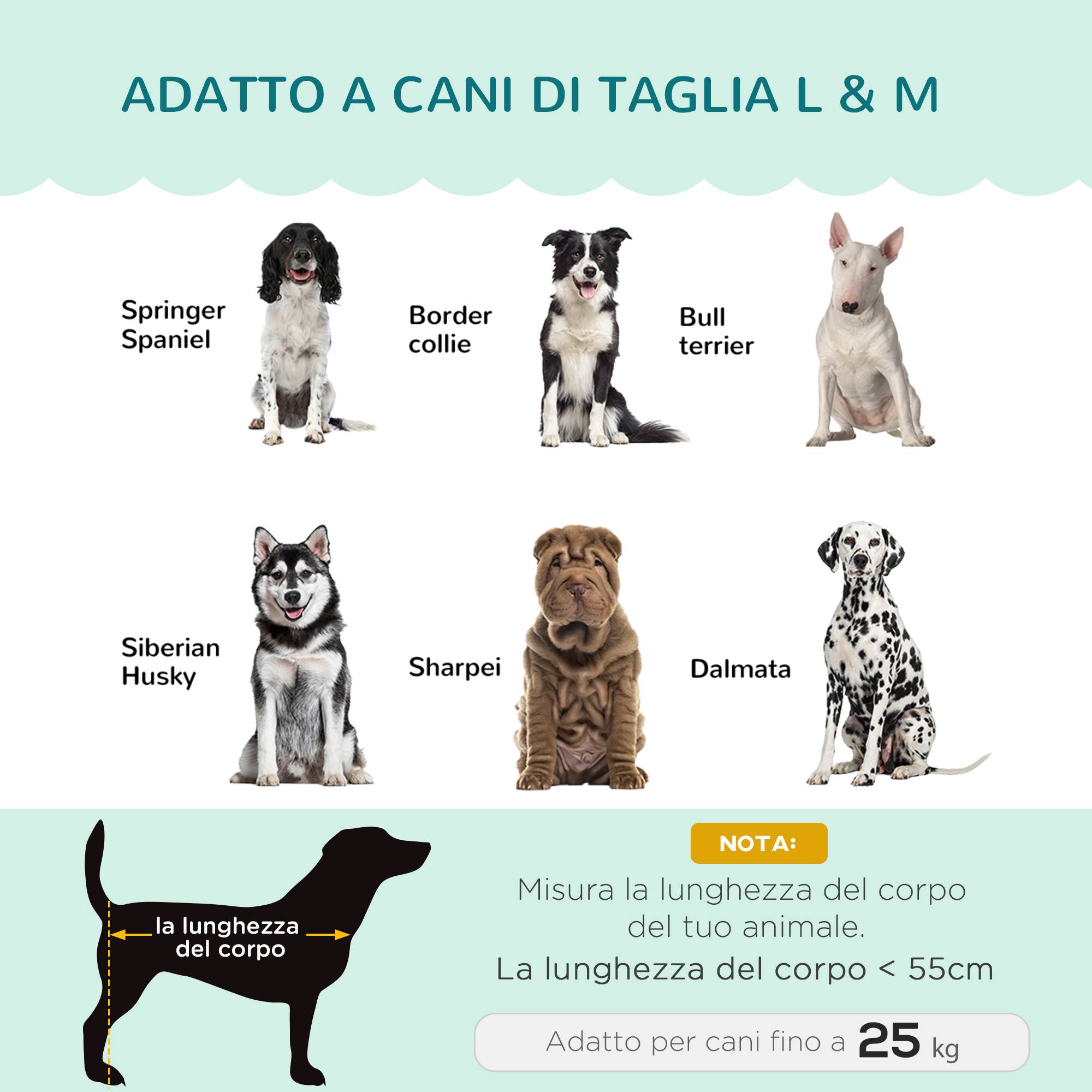 Canapé pour chien moyen-grand, revêtement déhoussable et lavable - Image 6