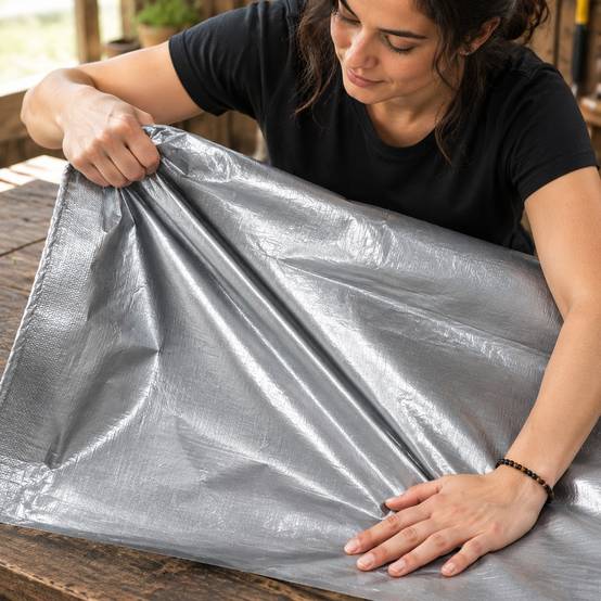Bâche Extérieure Imperméable Résistante Polyéthylène Anti UV - Image 4