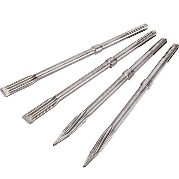 Bosch - Set BOSCH de 4 burins SDS-Max - Burins auto-affûtans - 2607017368
