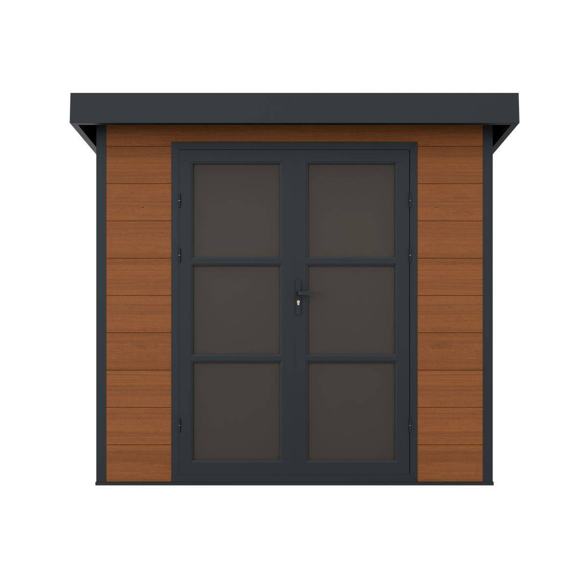 Direct Abris - Abri de Jardin Composite ALMA - 5m2 - Brun - Cabane de jardin - Image 4