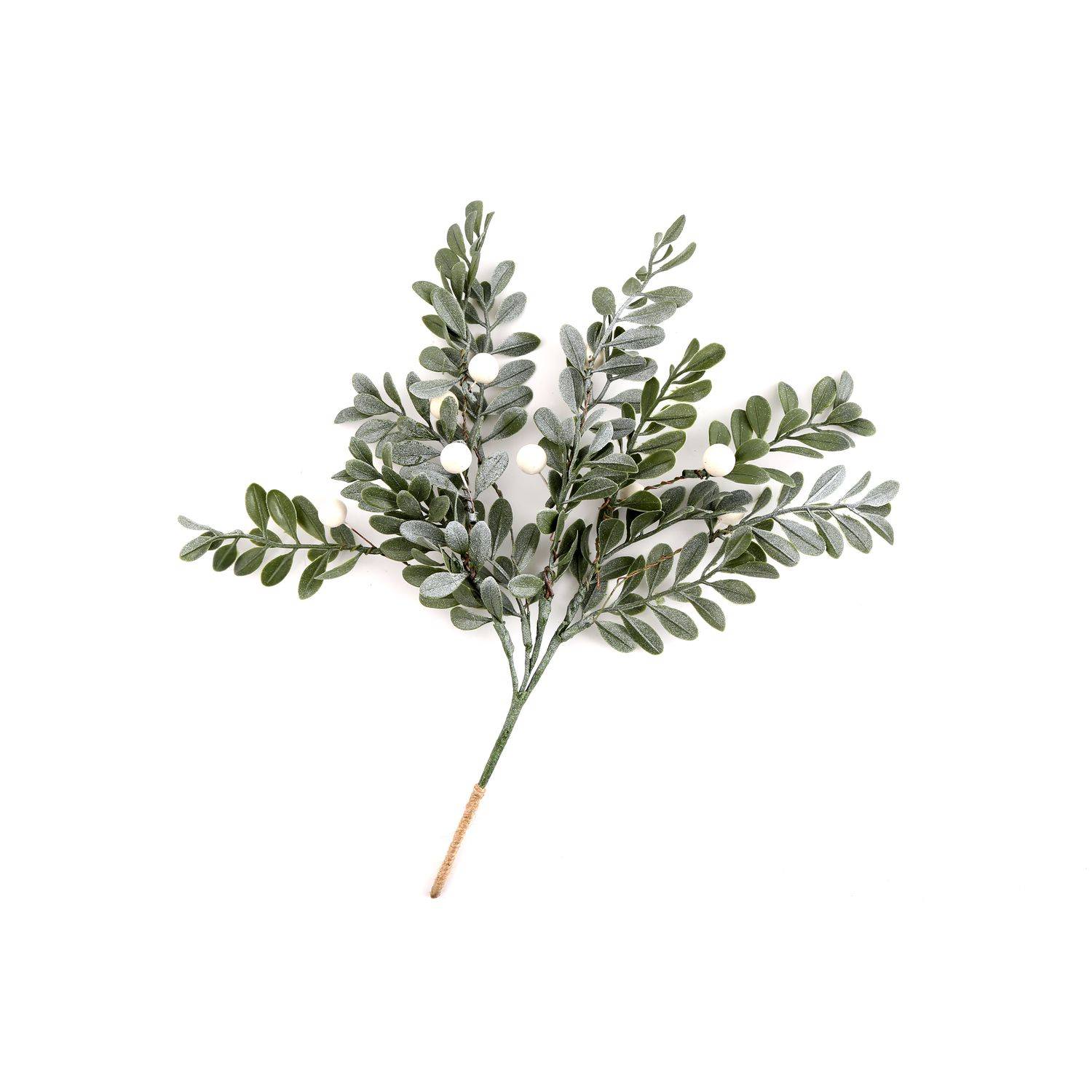 Sans Marque - Décoration de Noël branche Mistletoe - Vert - Heart of the home