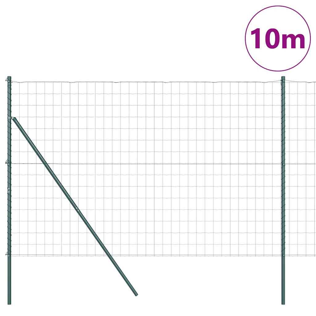 PANGIVO - Clôture acier PVC verte 1,6 x 10 m, Poids :19.68kg - PANGIVO - Image 3