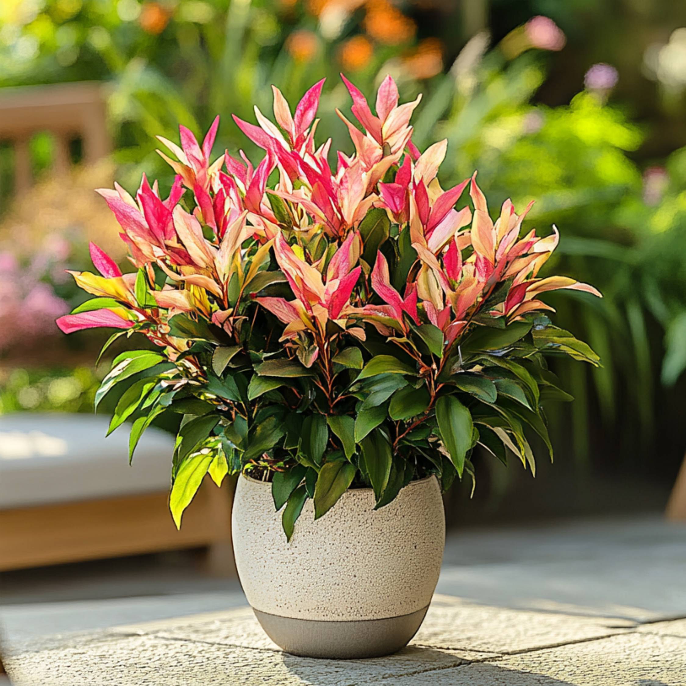 Andromède du Japon - Set de 4 - Pieris 'Forest Flame' - Hauteur 25-40cm - ⌀17cm - Image 2