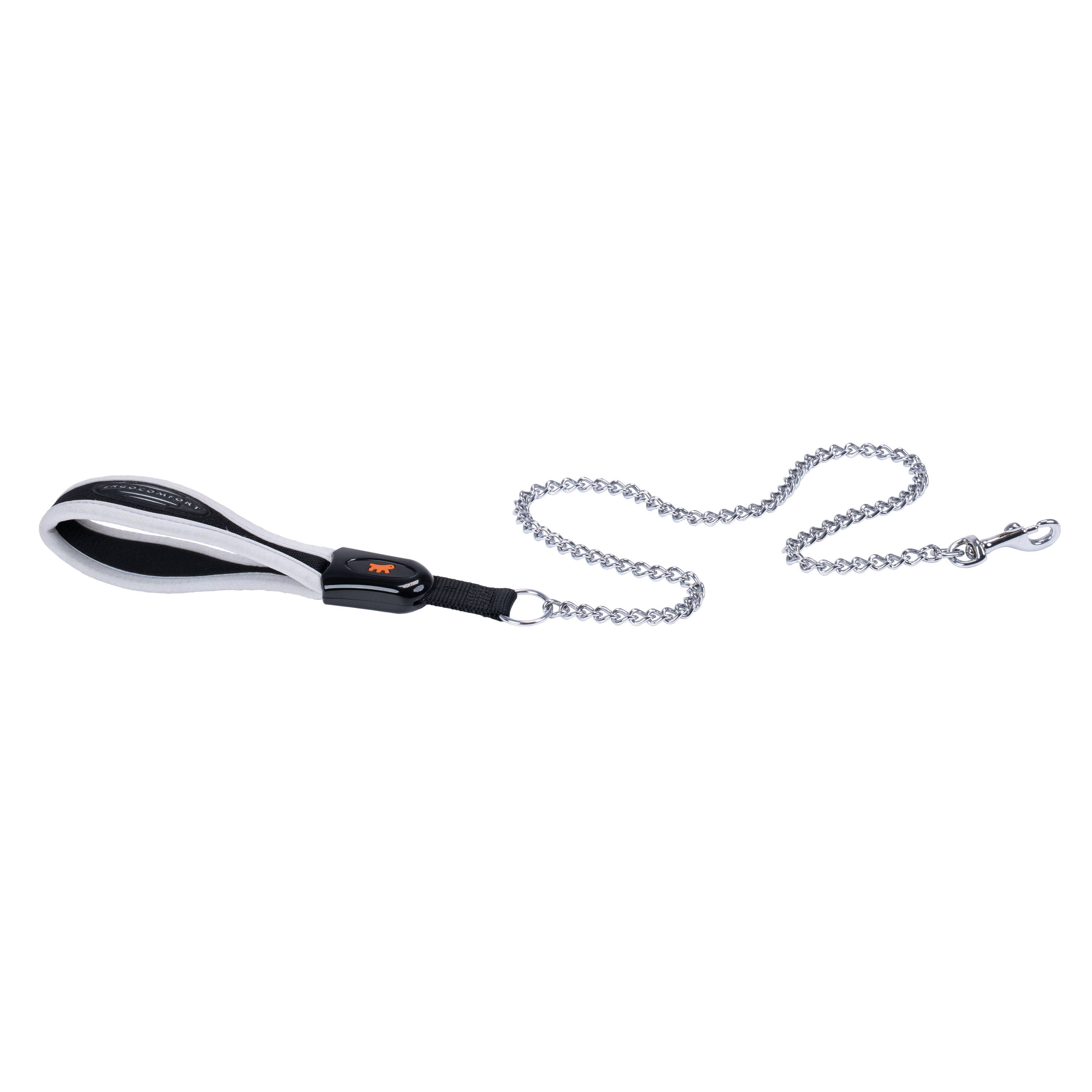 Ferplast - Laisse pour chien en métal anti-morsure Ferplast ERGOCOMFORT METAL, Poignée ergonomique, Rembourrage doux, Longueur 105 cm. - Image 1