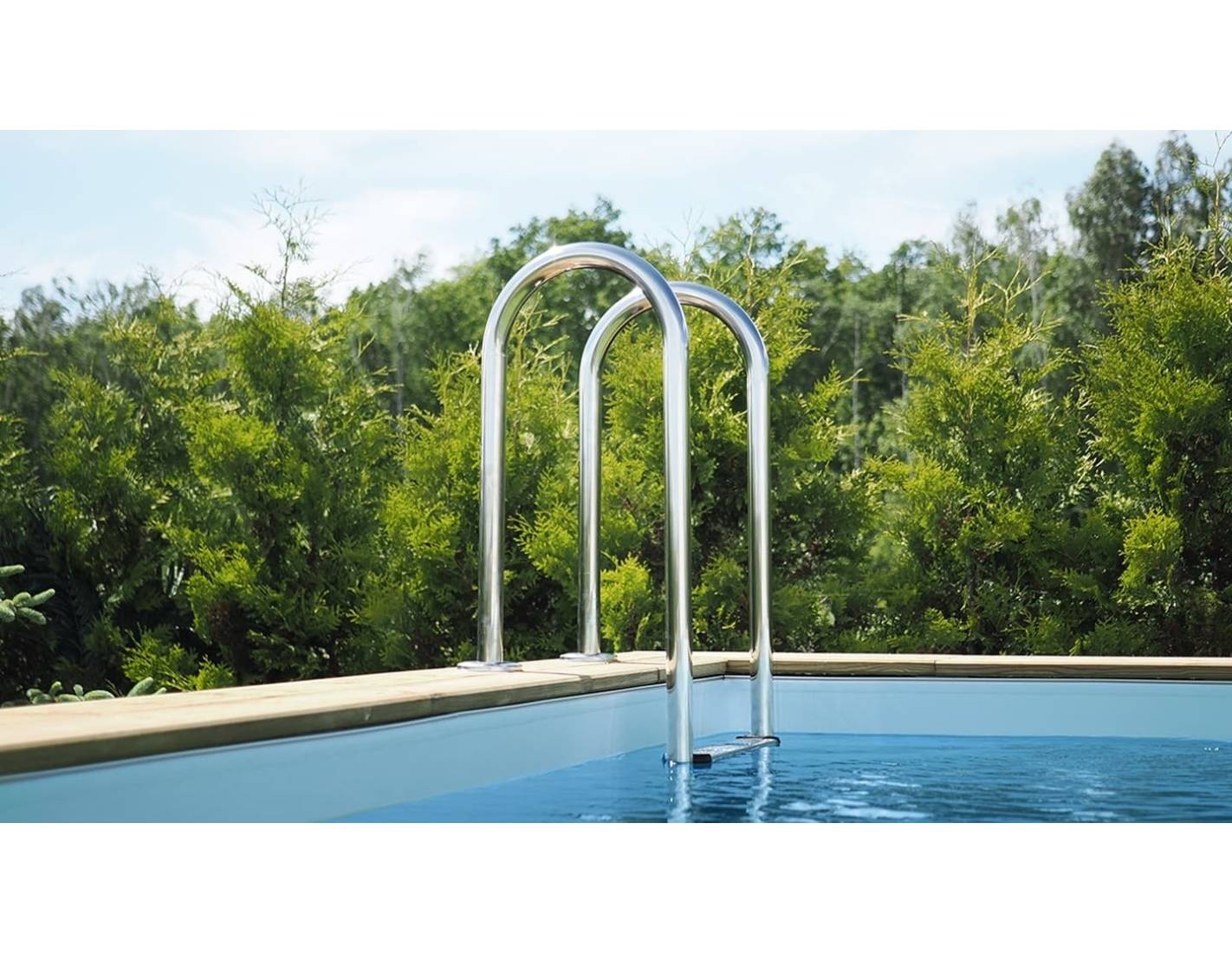 Altanka - Piscine en bois 8.57x4.57 - H.1.31 m fixations à sceller - BAS746OSPI - Image 4