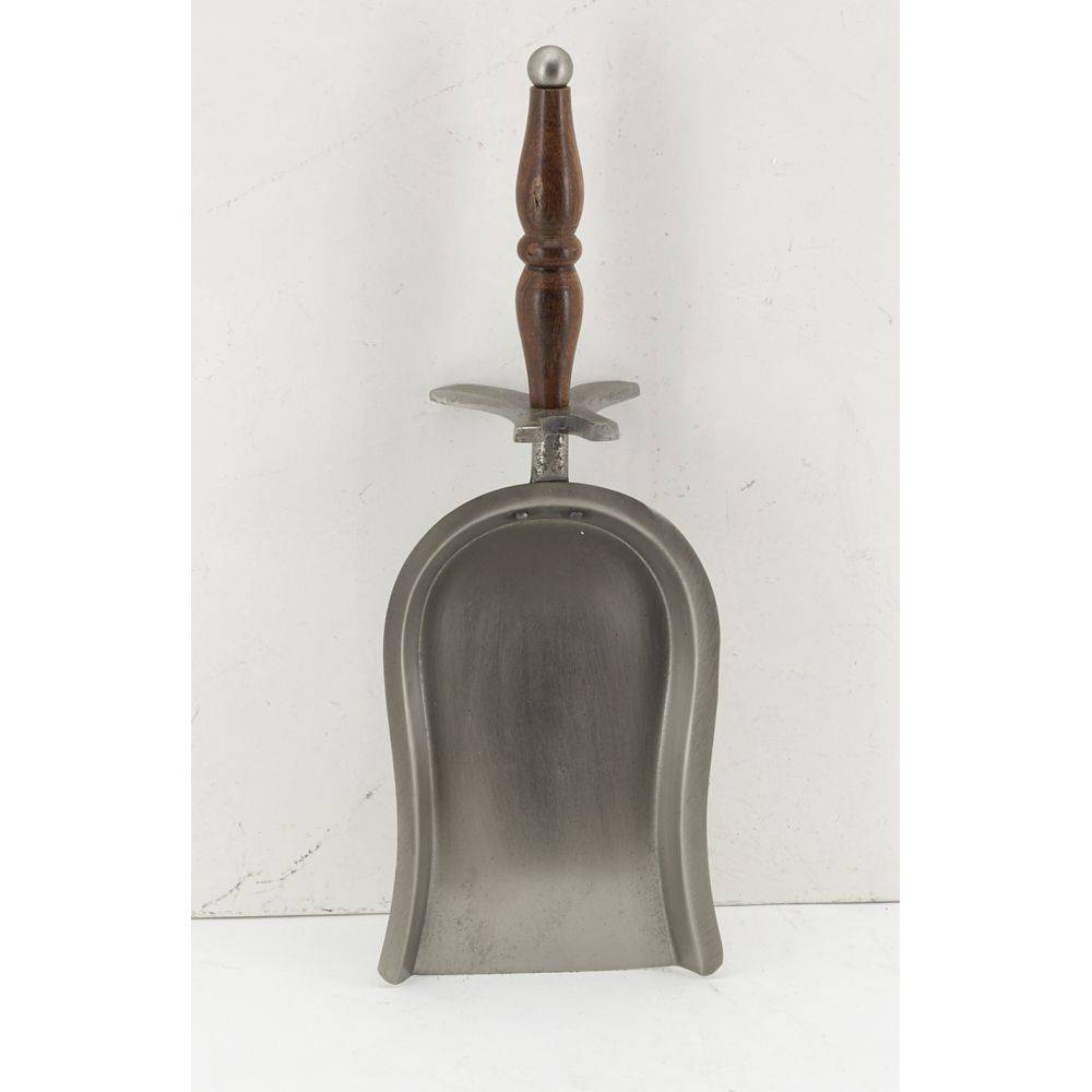 Aubry Gaspard - Pelle et balayette pour cheminée en étain et bois (Lot de 2) - Image 4
