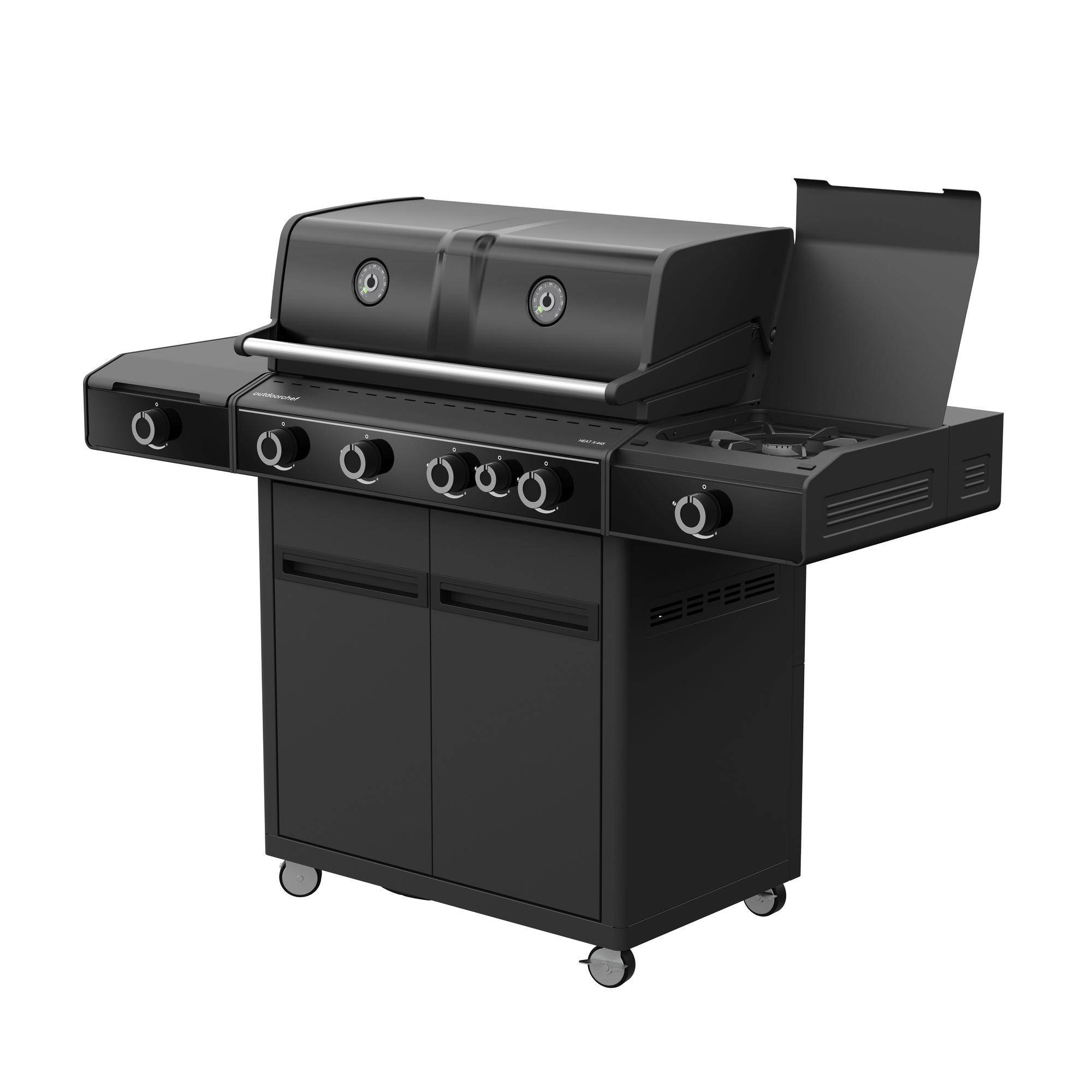Barbecue à gaz STATION HEAT X-445 30MBAR - Image 2