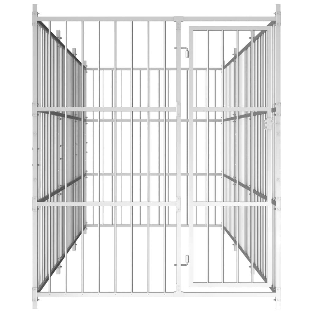 Vidaxl - Chenil d'extérieur pour chiens 450 x 150 x 185 cm vidaXL 144622 - Image 7