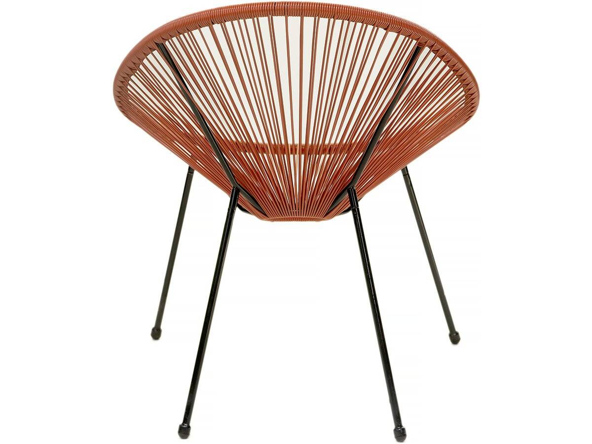 Lot De 2 Fauteuils De Jardin "ania" - Rouge -habitat Et Jardin - Image 4