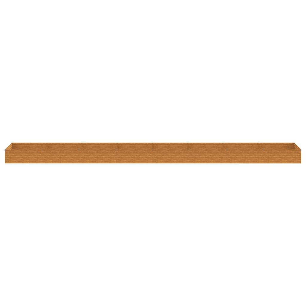 Prolenta Premium - Jardinière acier marron  770 x 100 x 36 cm  - Prolenta premium p377.0 - Image 4