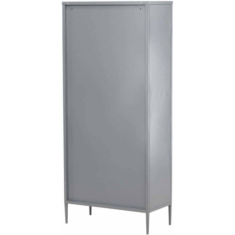 Venture Home - Buffet haut 2 portes et 3 tiroirs La Paz Gris clair - Image 4
