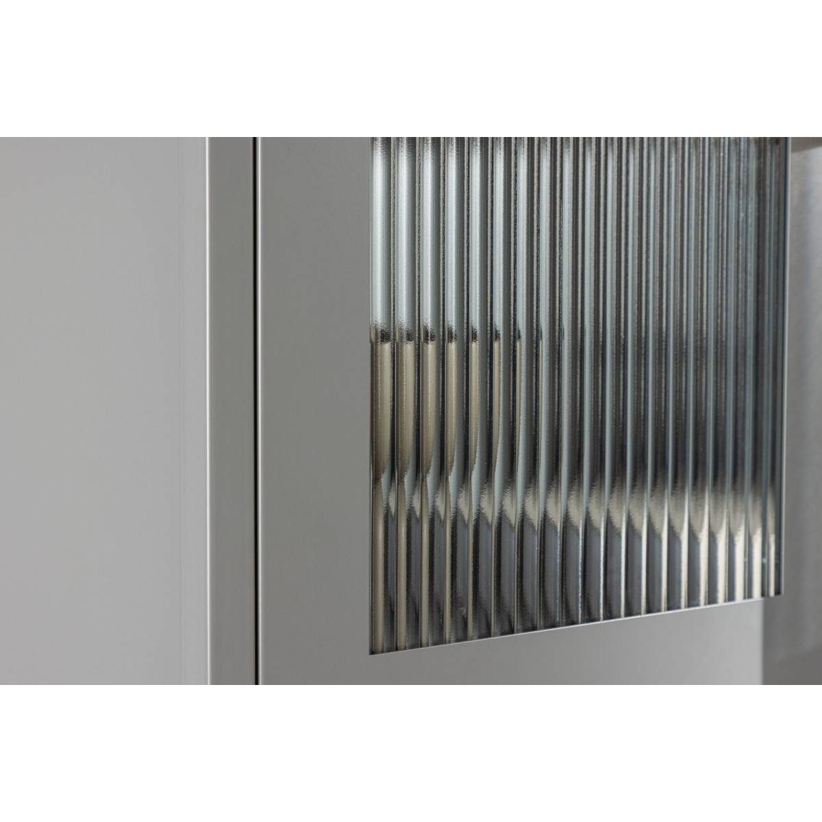 Venture Home - Buffet haut 2 portes et 3 tiroirs La Paz Gris clair - Image 9