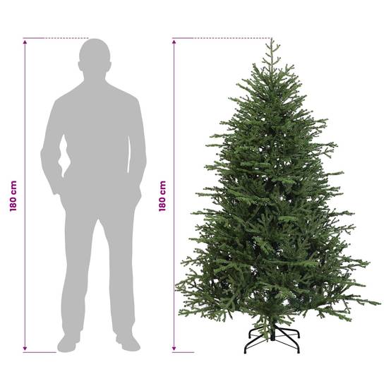 Vidaxl - Sapin de Noël Artificiel à Branches Articulées 180 cm vidaXL 42055574 - Image 8