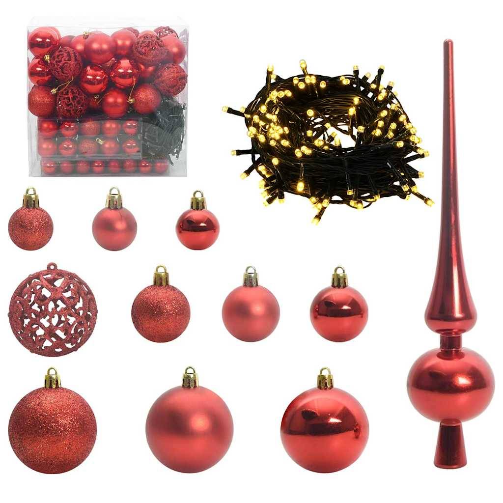 Vidaxl - Sapin de Noël Rose 180 cm PVC vidaXL 3396429 - Image 7