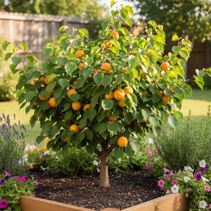 Abricotier nain Petit' Abri® - Nains de jardin® - Bon rendement - Pot de 4.5L - 30/60 cm - De 1,50 m à 2,00 m - Image 5