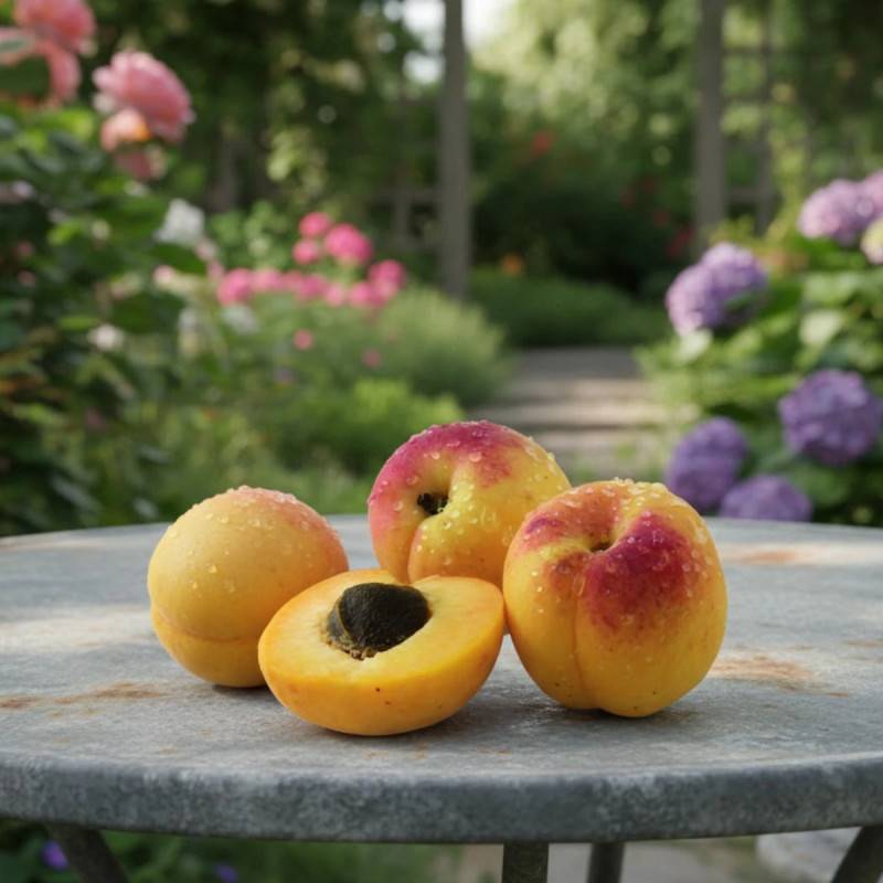 Abricotier nain Petit' Abri® - Nains de jardin® - Bon rendement - Pot de 4.5L - 30/60 cm - De 1,50 m à 2,00 m - Image 4