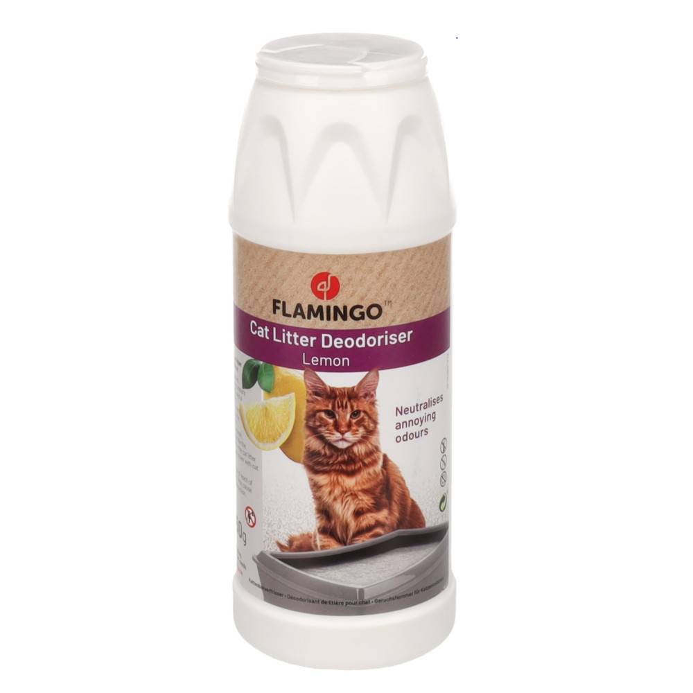 Désodorisant de litière avec parfum de Citron 750 g pour chat - Image 3