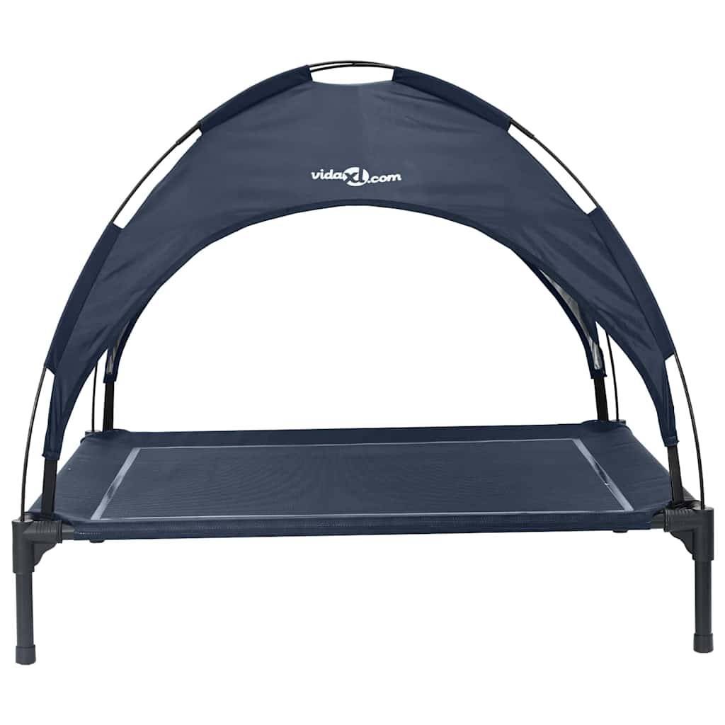PANGIVO - Lit pour chien acier bleu marine 104 x 86 x 84.5 cm - PANGIVO - Image 4