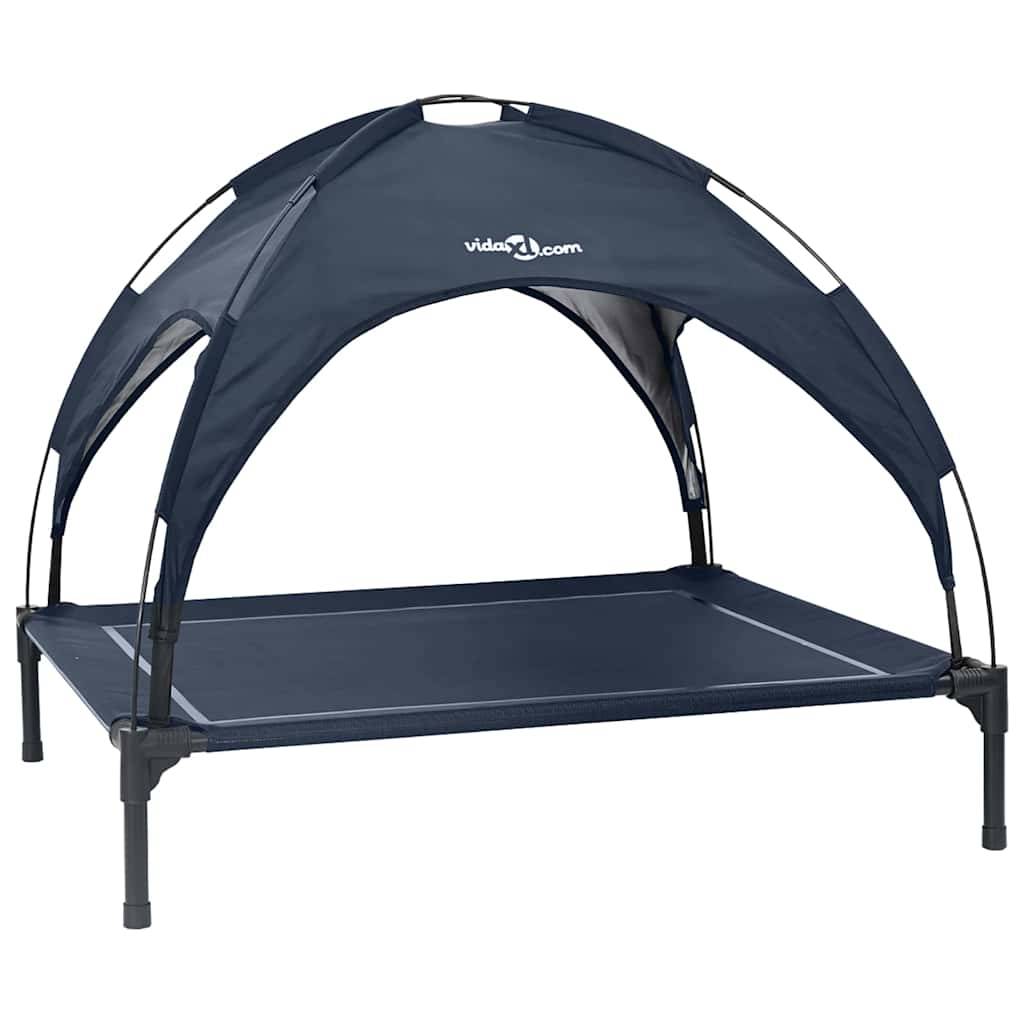 PANGIVO - Lit pour chien acier bleu marine 104 x 86 x 84.5 cm - PANGIVO - Image 2