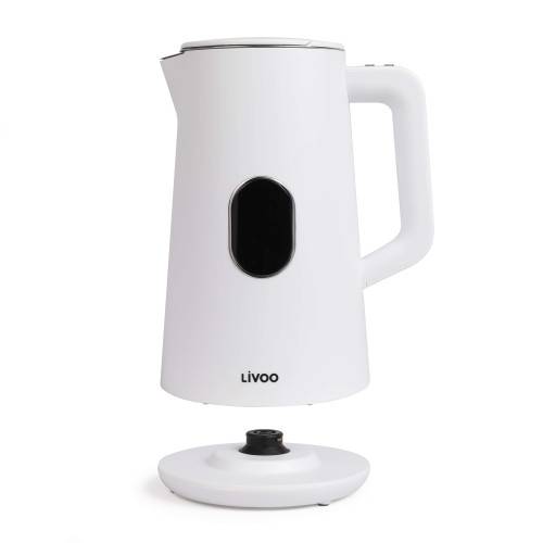 Livoo - Bouilloire digitale blanche design 1.5L - Image 4