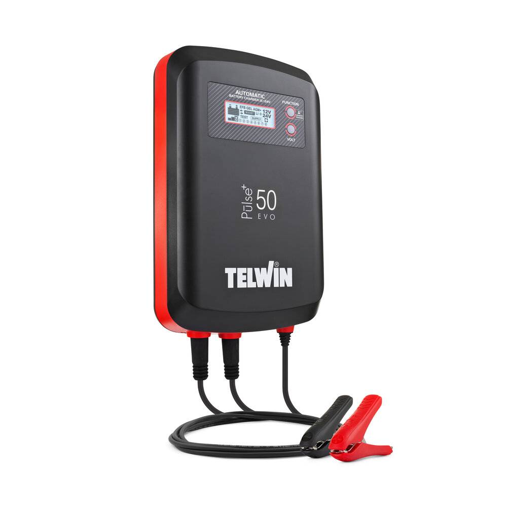 Chargeur de batterie Pulse 50 EVO - 230V - 12V/24V - TELWIN - 807611 - Image 3