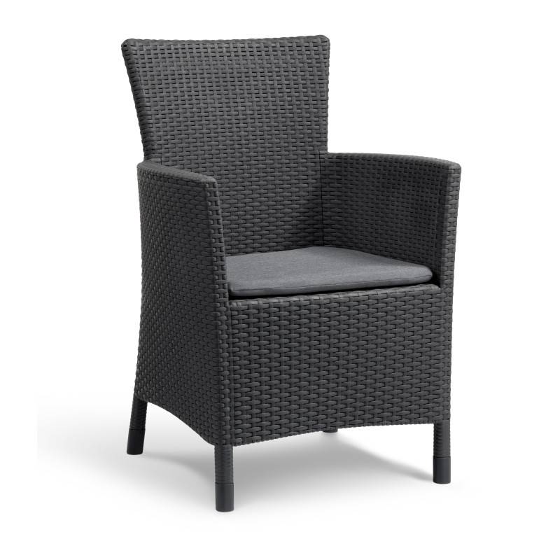 Keter - Ensemble balcon résine IOWA – Anthracite - Image 4