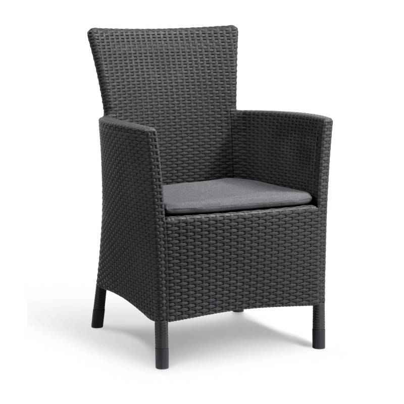 Keter - Ensemble balcon résine IOWA – Anthracite - Image 2