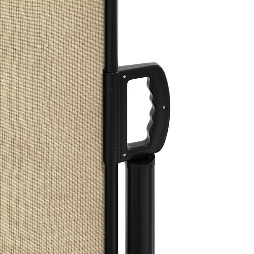 Maison Chic - Store Banne - Auvent latéral rétractable beige 120x1200 cm - MEUBLE PRO - Image 7