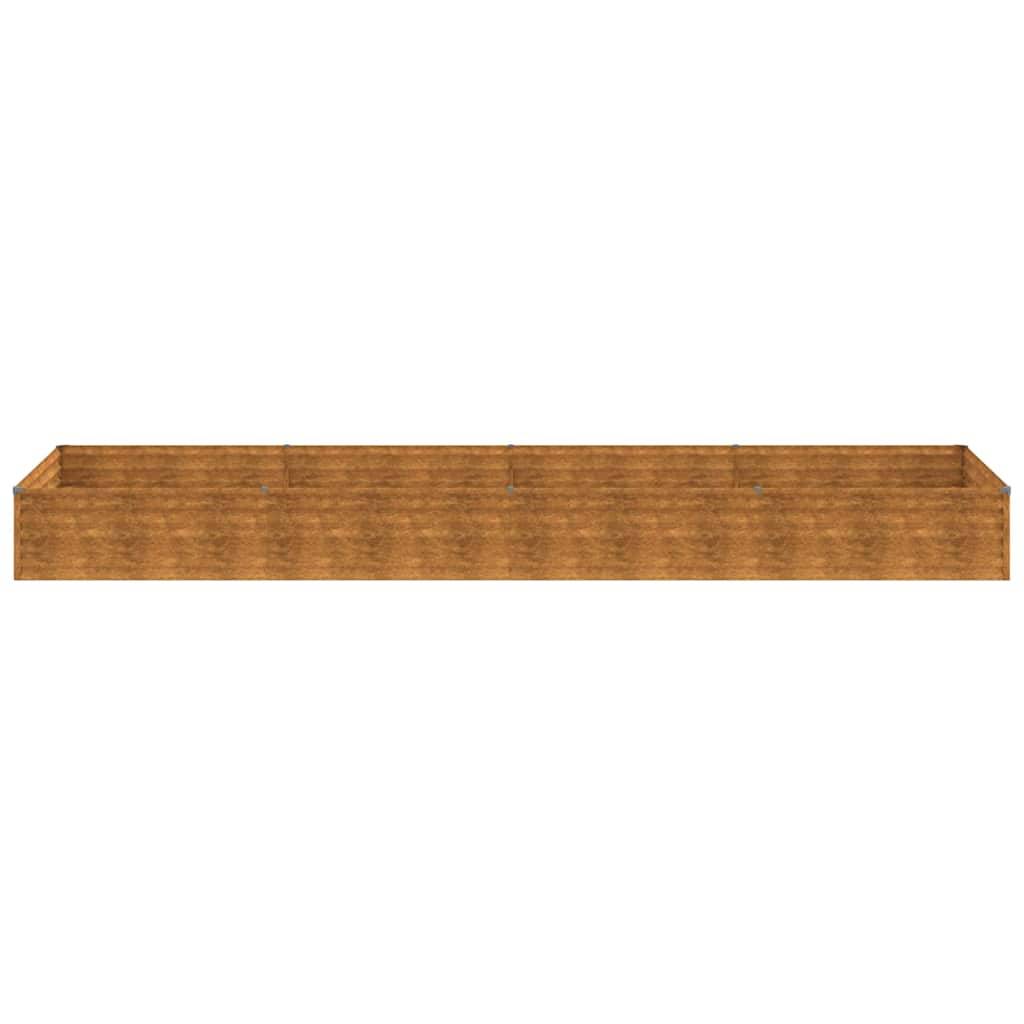 Prolenta Premium - Jardinière acier marron  387 x 100 x 36 cm  - Prolenta premium p353.7 - Image 4