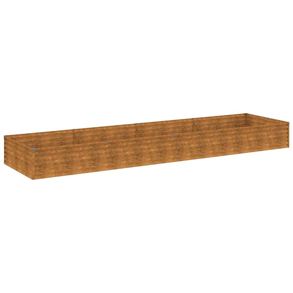Prolenta Premium - Jardinière acier marron  387 x 100 x 36 cm  - Prolenta premium p353.7 - Image 2